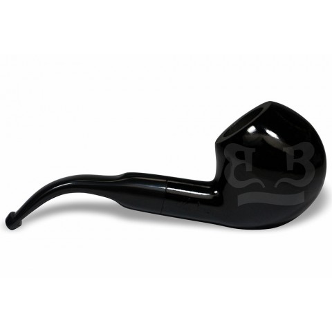Cachimbo Montana Curvo (Aceita Filtro 9mm) Piteira Resina - EV RES PRE
